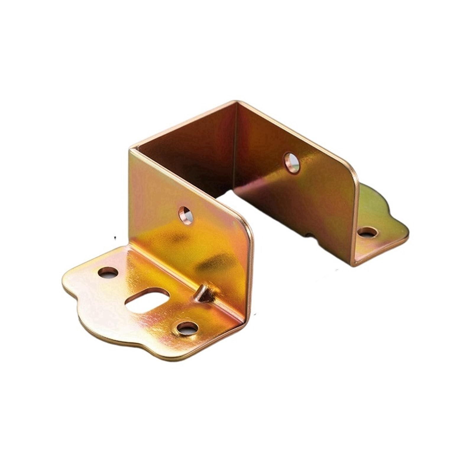 Chtkagv Bronze Yellow Connector Thickened Corner Hinges Hook Furniture Hardware