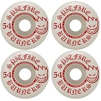 Spitfire Skateboard Wheels Burners 54 mm 99A White/Red