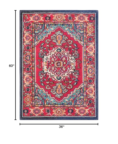 Tapete Decorativo SAFAVIEH Boho Oriental 3' x 5' miniatura 2