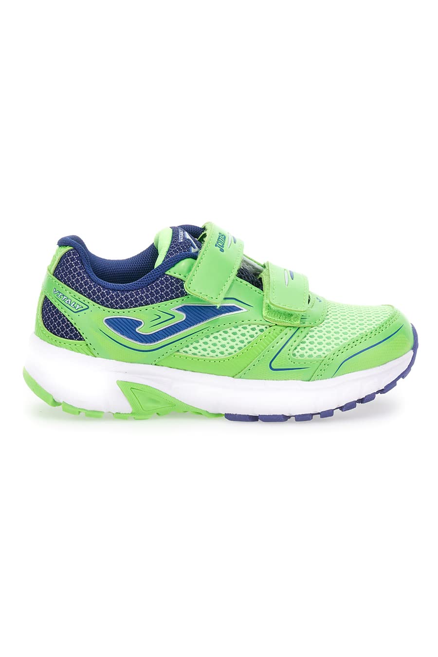 Joma Vitaly Jr 2211 2022 Zielone trampki dla dzieci z materiałów tekstylnych/syntetycznych