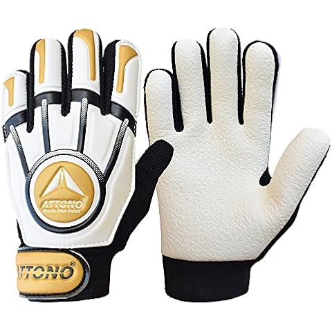 ATTONO Kinder Torwarthandschuhe Safe Defence Junior Torwart Handschuhe Cover