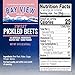 Bay View Pickled Beets, Crisp, Tender, and Hand-Packed, Perfect for Cocktail Garnish, Charcuterie Boards, Canned Beats (16 Ounce, Pack of 1)