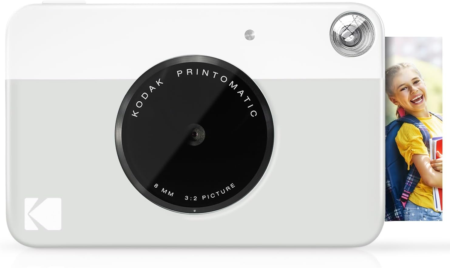 Kodak Printomatic Digital Instant Print Camera - Grey