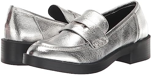 Chinese Laundry Women's Porter Loafer Flat, Silver, 8 | Image 6