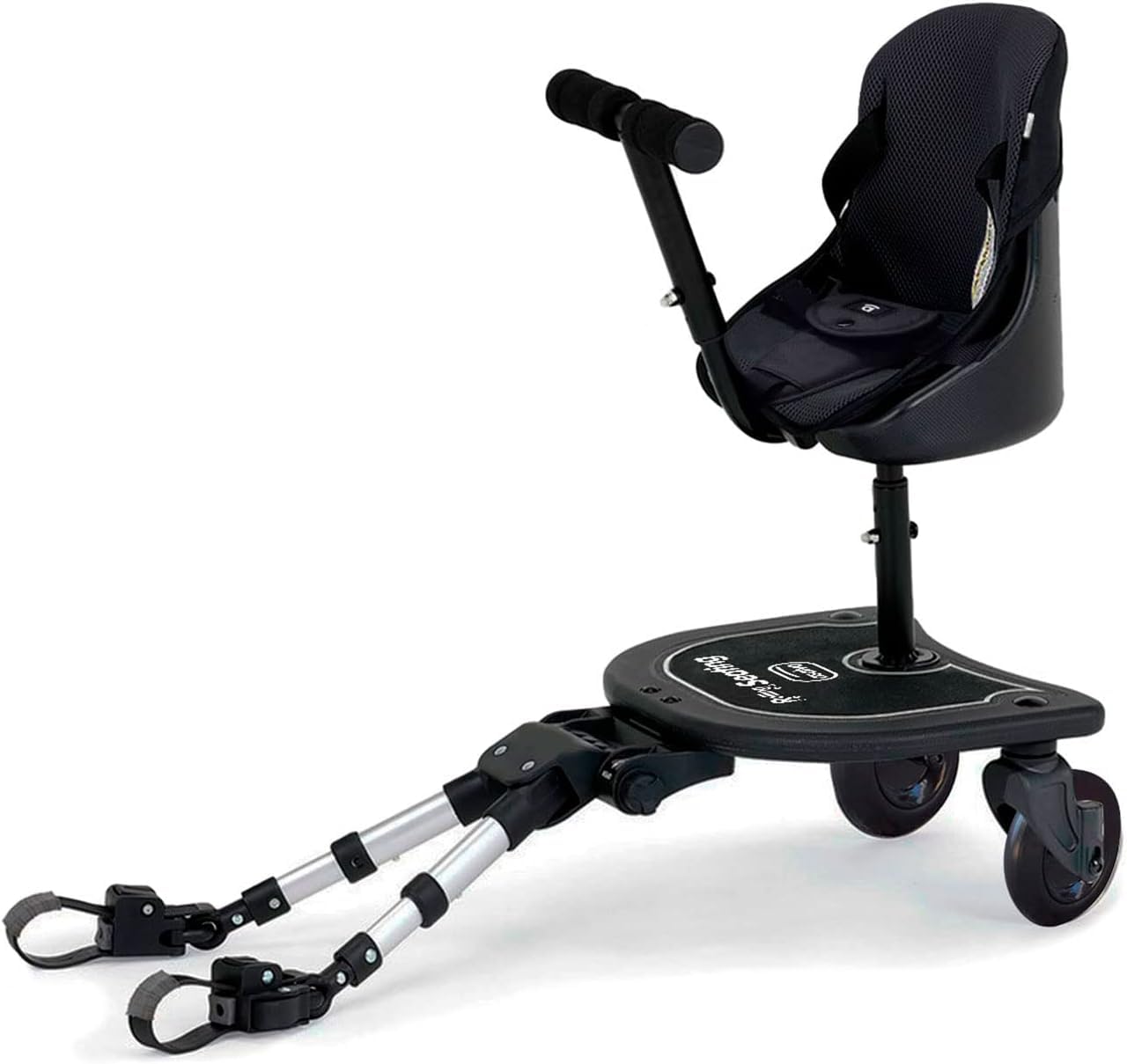 Asalvo Buggy Board - Monopattino con sedile per passeggino, passeggino, passeggino, passeggino, passeggino, universale, Buggy Board per il secondo bambino, accessorio per bambini da 1 a 7 anni (25 kg)