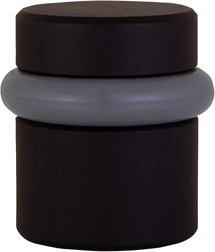 Vista 43 de Design House 189290-SN - Protector de pared para puerta con punta de goma, tapón de puerta de aluminio de níquel satinado, paquete de 2