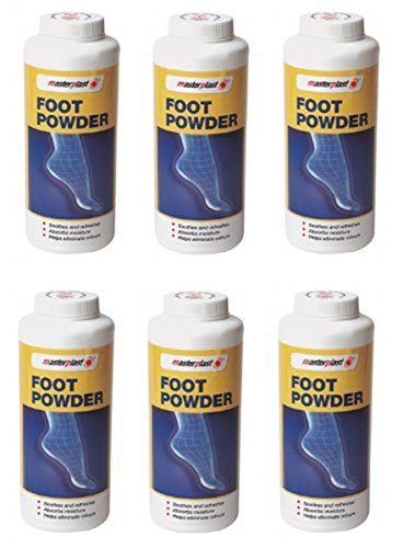 6 x Masterplast Voetpoeder kalmeert en verfrist, 170g