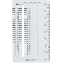 Shinwa crack scale Stainless card type 58699 Crack inspection of concrete made in japan gallery image