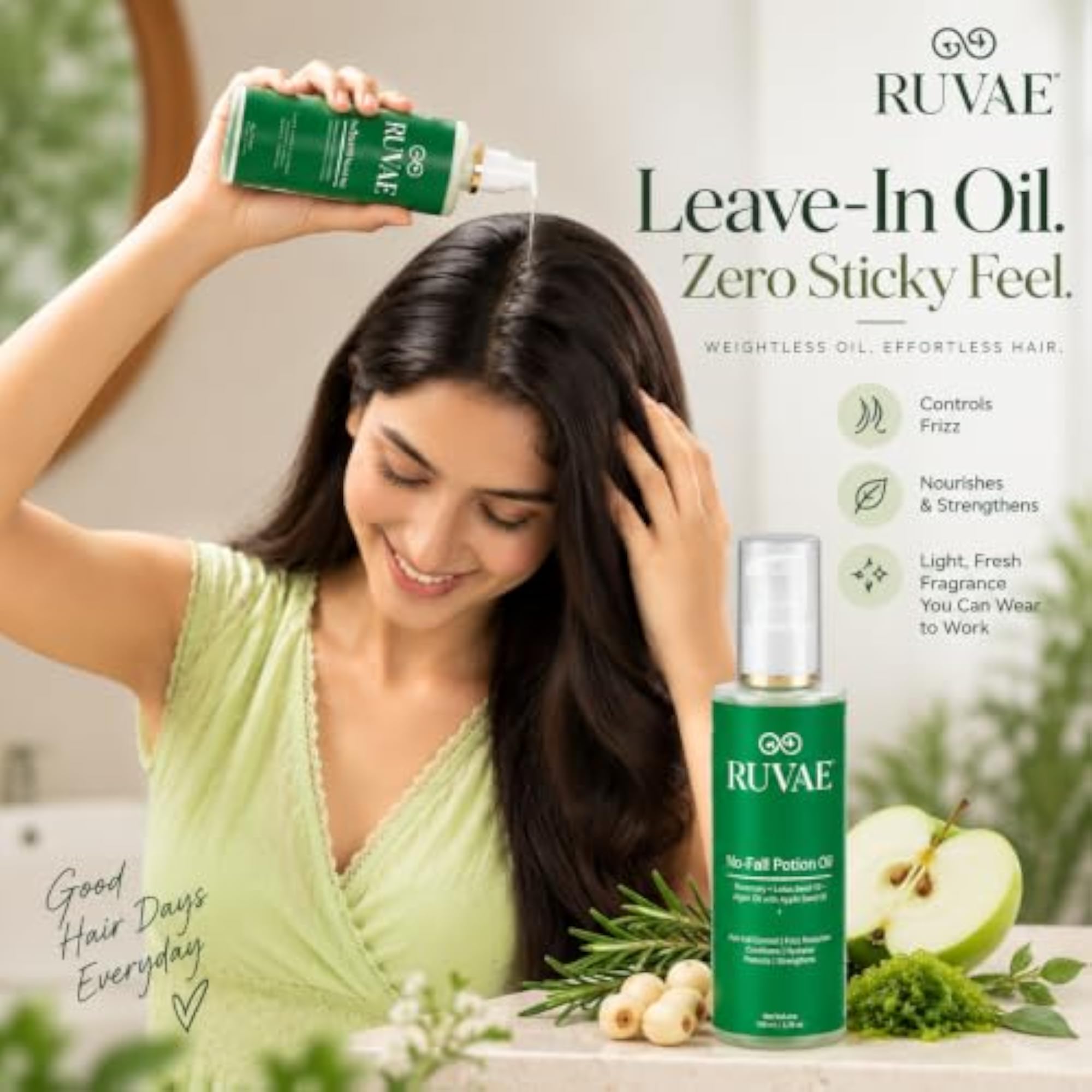 No-Fall Potion Hair Oil, Ayurvedic Botanical Formula