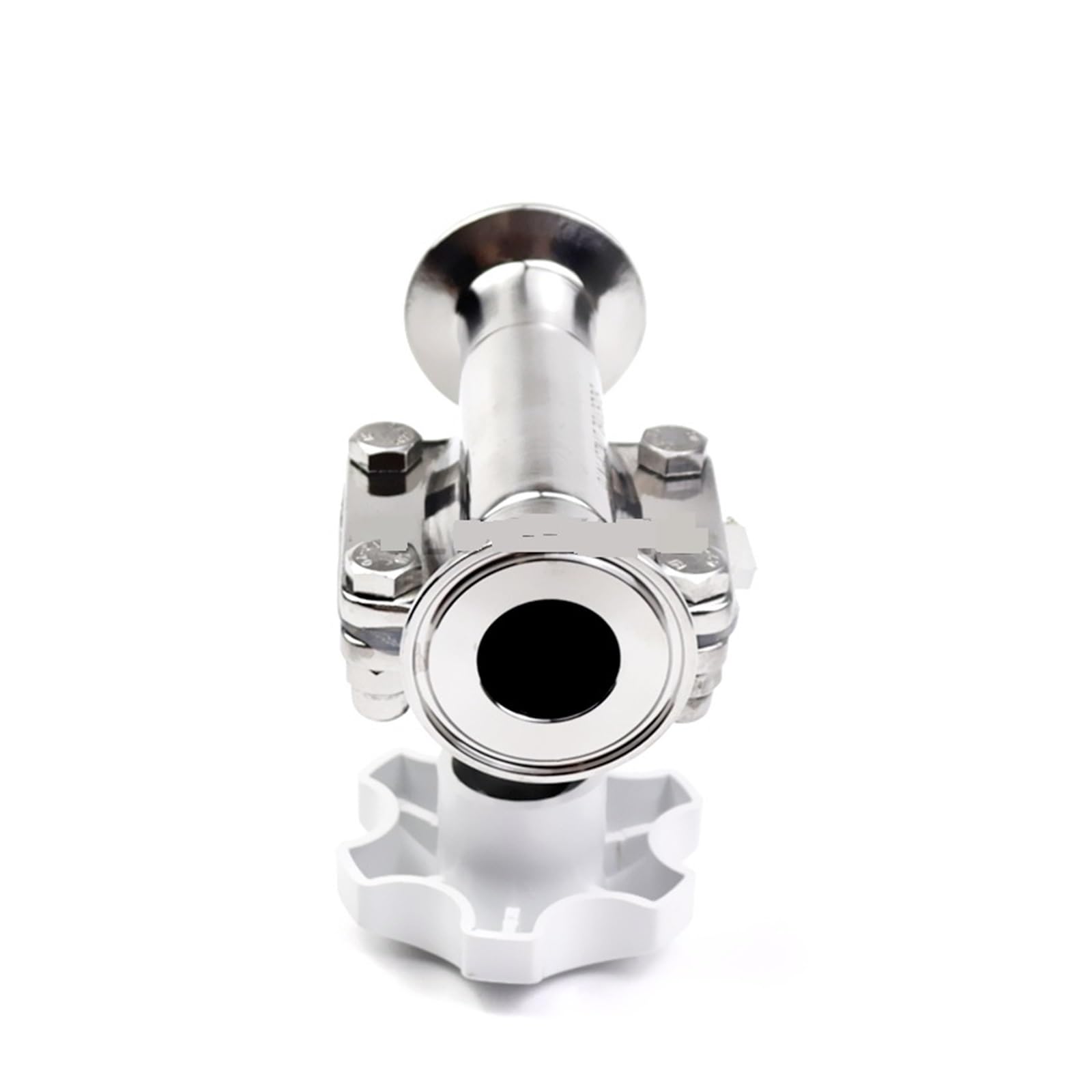 Zawór membranowy DN15 DN20 DN25 DN50 Zawór membranowy ze stali nierdzewnej z potrójnym zaciskiem do piwa nabiałowego(38mm x Ferrule 50.5)