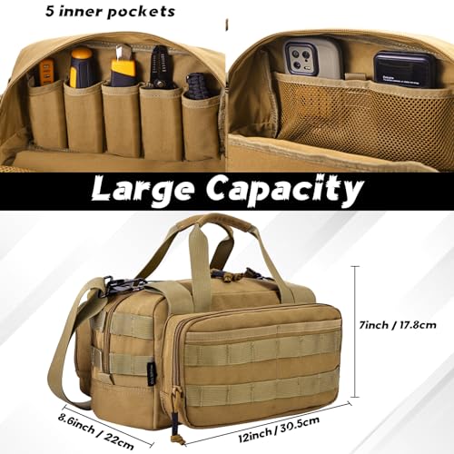 MOZETO-12-inch-Tool-Bag-Water-Resistant-Small-Tactical-Tool-Bag-Durable-Handle-Tool-Bags-for-Men-with-Shoulder-Strap-Brown