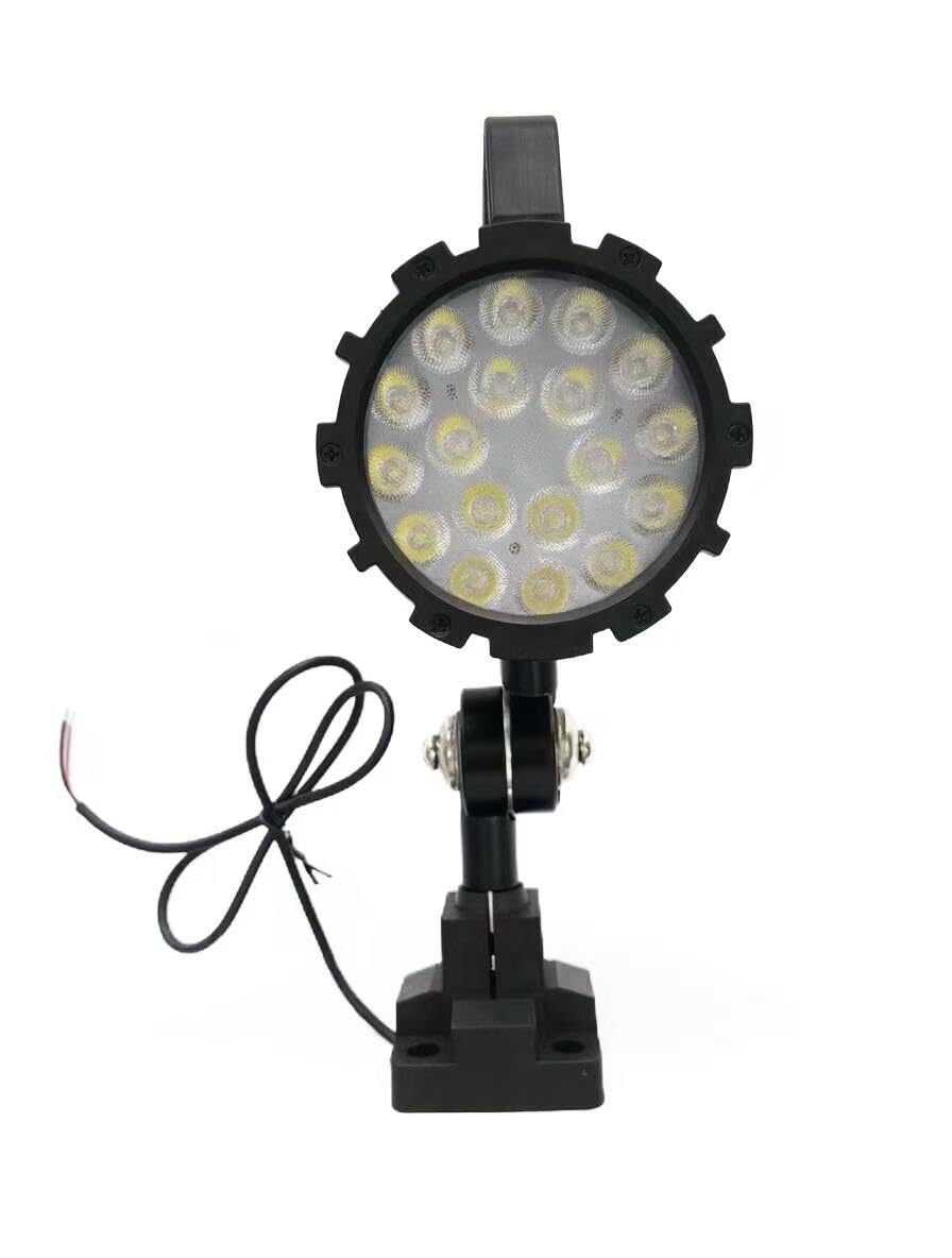 18W led máquina luces 24V lámpara de banco de trabajo de aleación de aluminio impermeable para CNC torno taladro mesa industrial iluminación-brazo corto (18, Vatios)