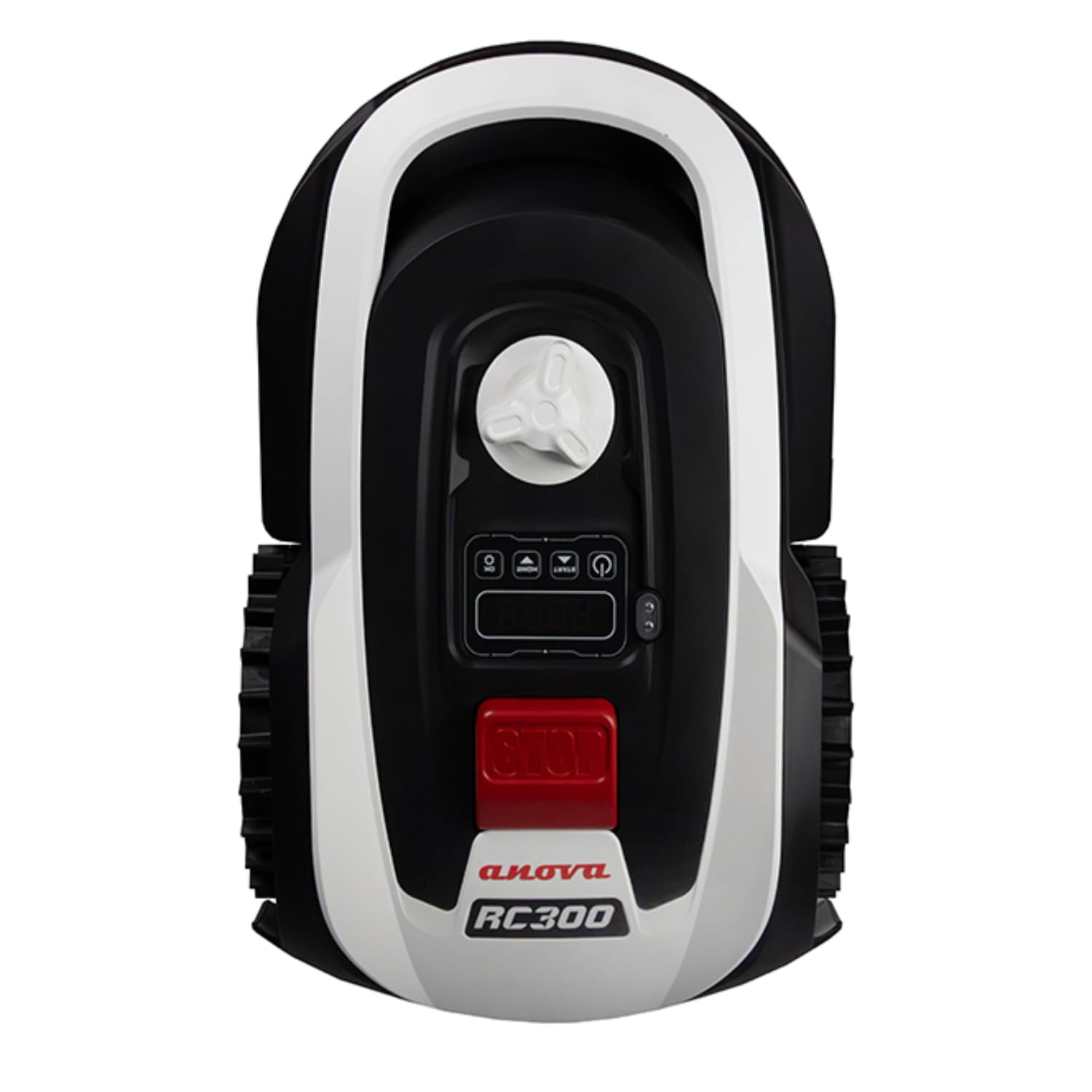 ANOVA - Robot tosaerba, per una manutenzione automatica del prato senza sforzo, programmazione intelligente, ricarica automatica, sensore pioggia, app di controllo, design funzionale (300 m²)