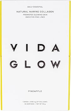 Vida Glow Marine Collagen Powder Sachets Pineapple