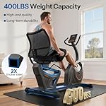 Niceday Recumbent Exercise Bike, Recumbent Bike for Home, Recumbent Stationary Bike 400LBS Weight Capacity, Magnetic Recumbent Bike with Smart APP, LCD Monitor, Heart Rate Handle - Image 4