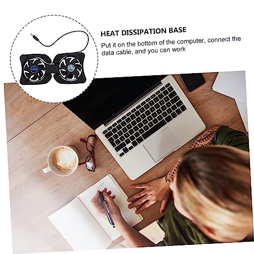 Cooler Plegable para Laptop KICHOUSE con 2 Ventiladores miniatura 4