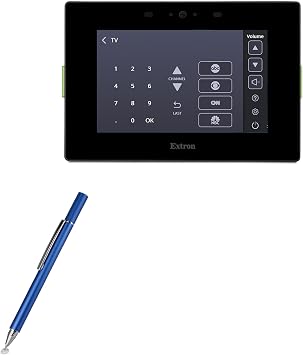 BoxWave Stylus Pen Compatible with Extron TLP Pro 525M 5 in - FineTouch Capacitive Stylus, Super Precise Stylus Pen - Lunar Blue