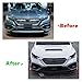 Front Bumper Lip Spoiler Compatible For Subaru WRX STI VB 2022-2025 Front Bumper Protector Lower Blade Splitter Car Styling(Glossy black)