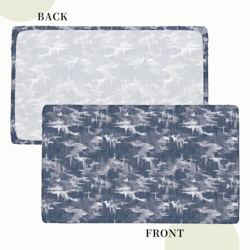 Nappe de table 76 X 122 cm extensible imperméable motif aquarelle - 4