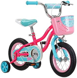 Schwinn Elm Girl's Bike with SmartStart, 12" Wheels, Pink (Renewed)