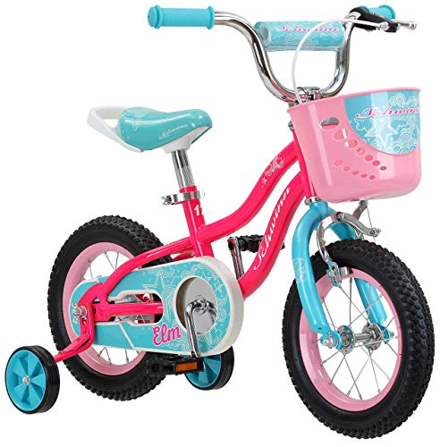 Schwinn Elm Girl's Bike with SmartStart, 12" Wheels, Pink (Renewed)