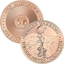Jig Pro Shop Intaglio Mint Patriotic Militaria Series 1 oz .999 Pure Copper Medallion