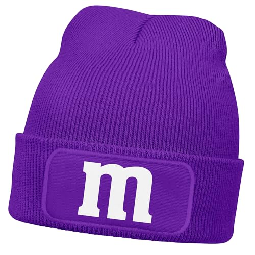 Bonnet amusant homme lettre M à offrir pour le carnaval