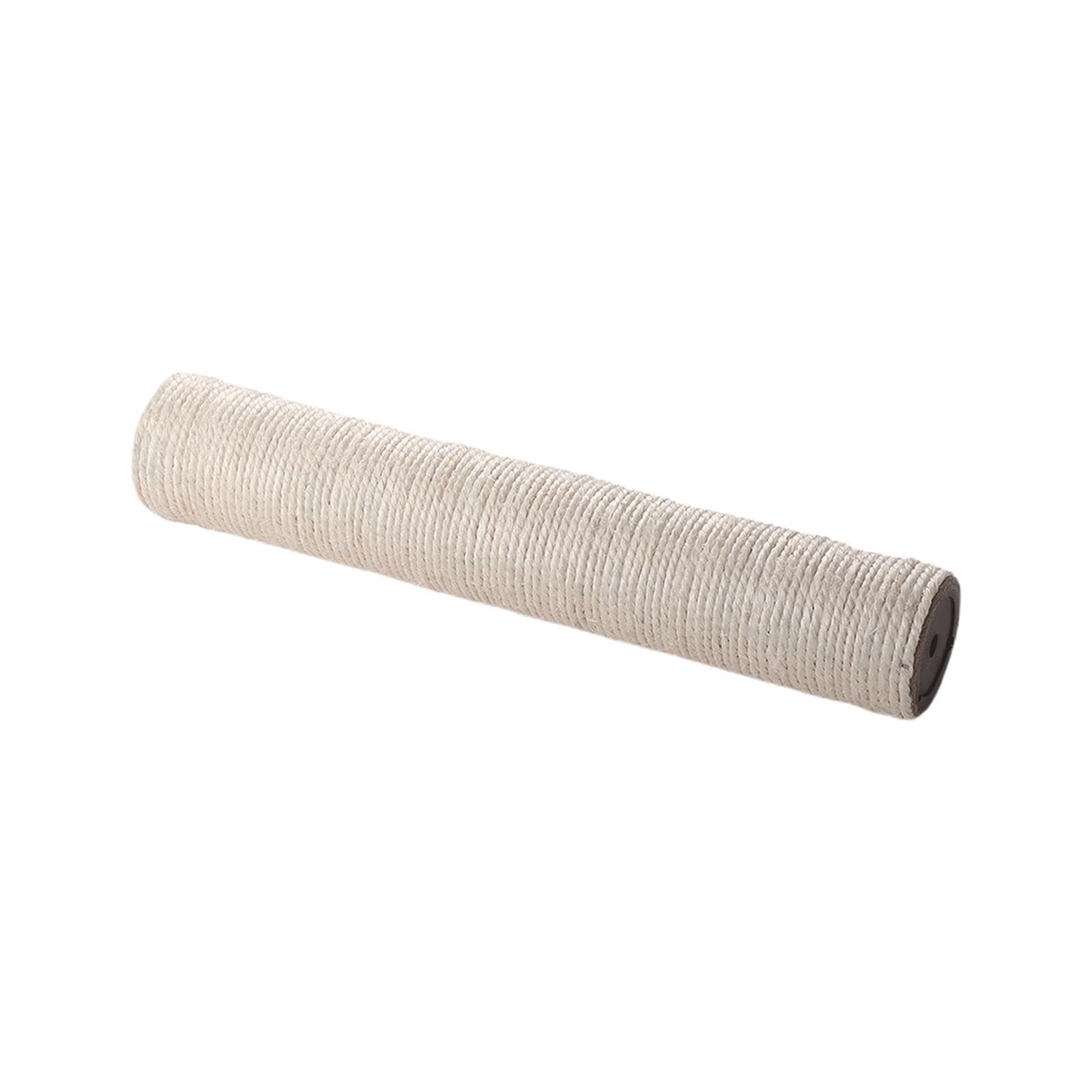 LOVIVER Cat Scratching Post Replacement, Scratch Post Refill Pole, Kitten Scratch Pole Furniture Protection DIY Cat Scratcher for Indoor Cats, Sisal 30cmx7cm