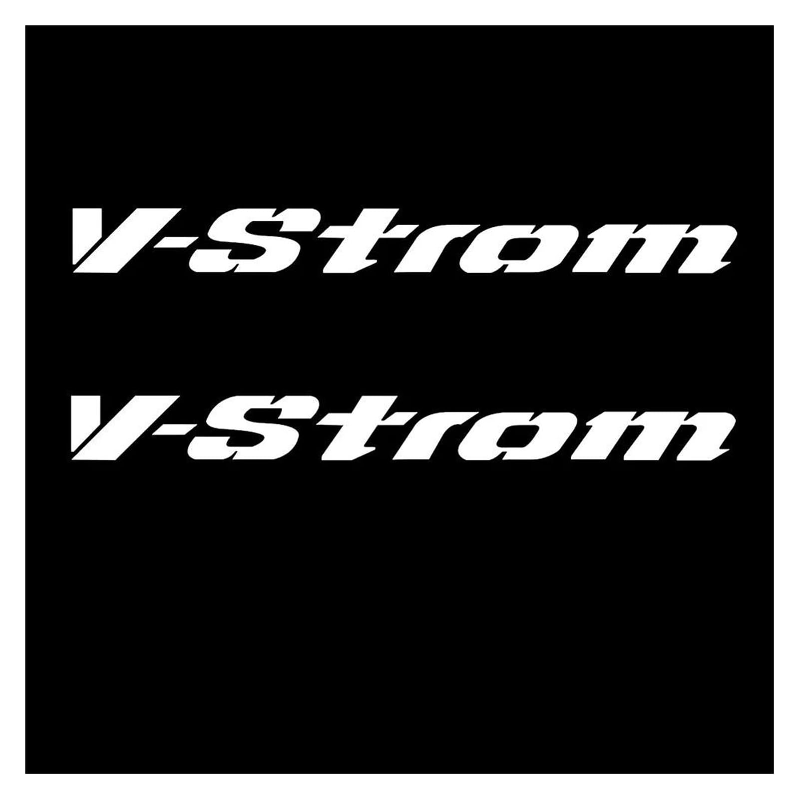 Compatible with VStrom 1050 XT VSTROM 250 650 1000 1050 VStrom 250 SX 650 DL 650 XT 800 DE Motorcycle Reflective Stickers(Silver)