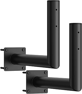 Universal Wireless Bridge Bracket Mount/3.8cm Diam Wall-Mounted Mount/Sturdy and Durable/Wildly Used on Outdoor Wireless Bridge,Access Point and Other Scenarios/2-Pack