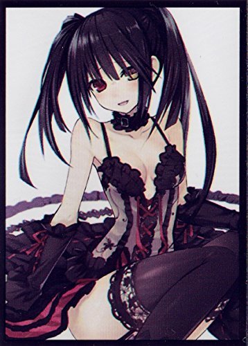 (60) MTG Wow Yugioh TCG Card Sleeves Date a Live Tokisaki Kurumi Protector Sleeves 60Pcs 6692mm