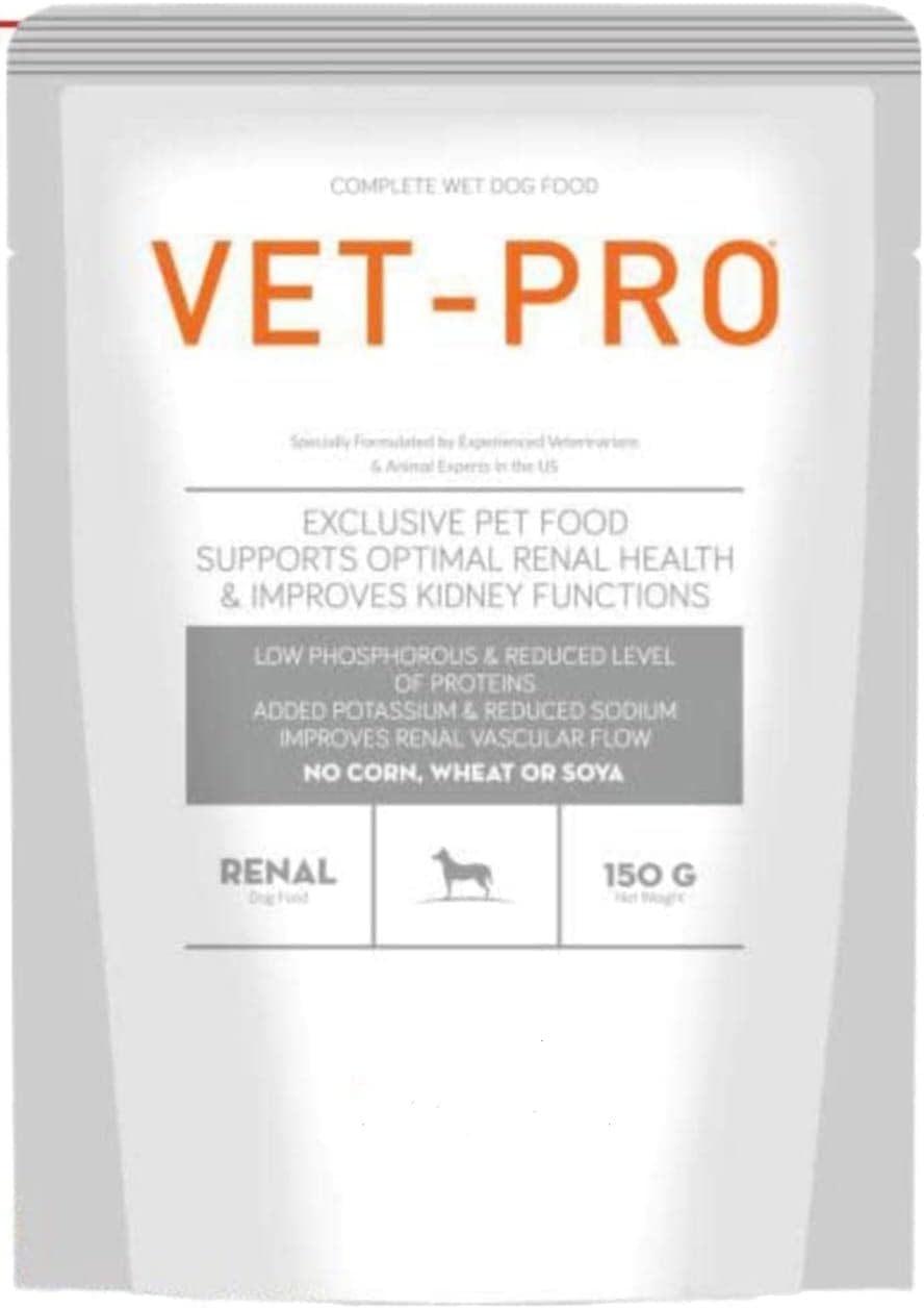 Vet-Pro Renal Wet Dog Food, Kidney Health Support, 140g, Pack of 15-image-16