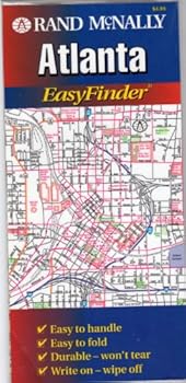 Map Rand McNally Easyfinder Atlanta Map Book