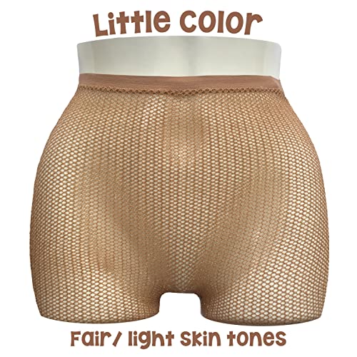 Image of Skintone Carnival Stockings | Gold Glitter Fishnet Tights for Caribbean Women