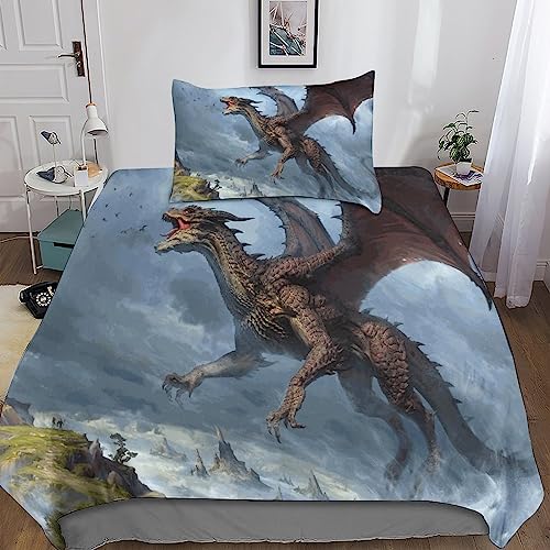 Linge de lit monstres géants 3D pour décorer une chambre d'ado