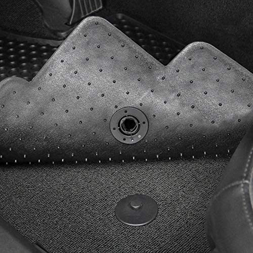 Lloyd Mats Heavy Duty Signature Rubber All Weather Floor Mats For Corvette C7 2014-2019 2Pc Front, 1Pc Coupe Cargo. #TOP5