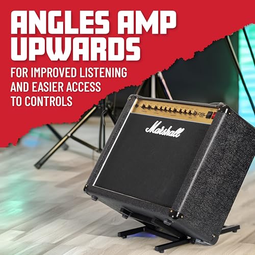 Gator Frameworks Low Profile Guitar Combo Amp Stand, Fully Collapsible (GFWGTRAMP100)