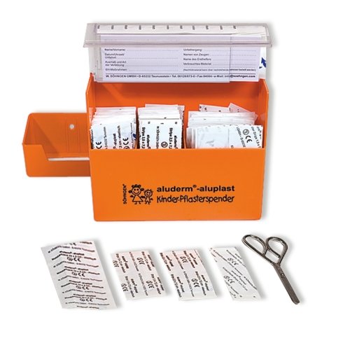 Söhngen aluderm - aluplast Pflasterspender Kinder, 105 Pflaster - Pflasterbox