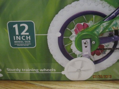 tinkerbell bike with training wheels