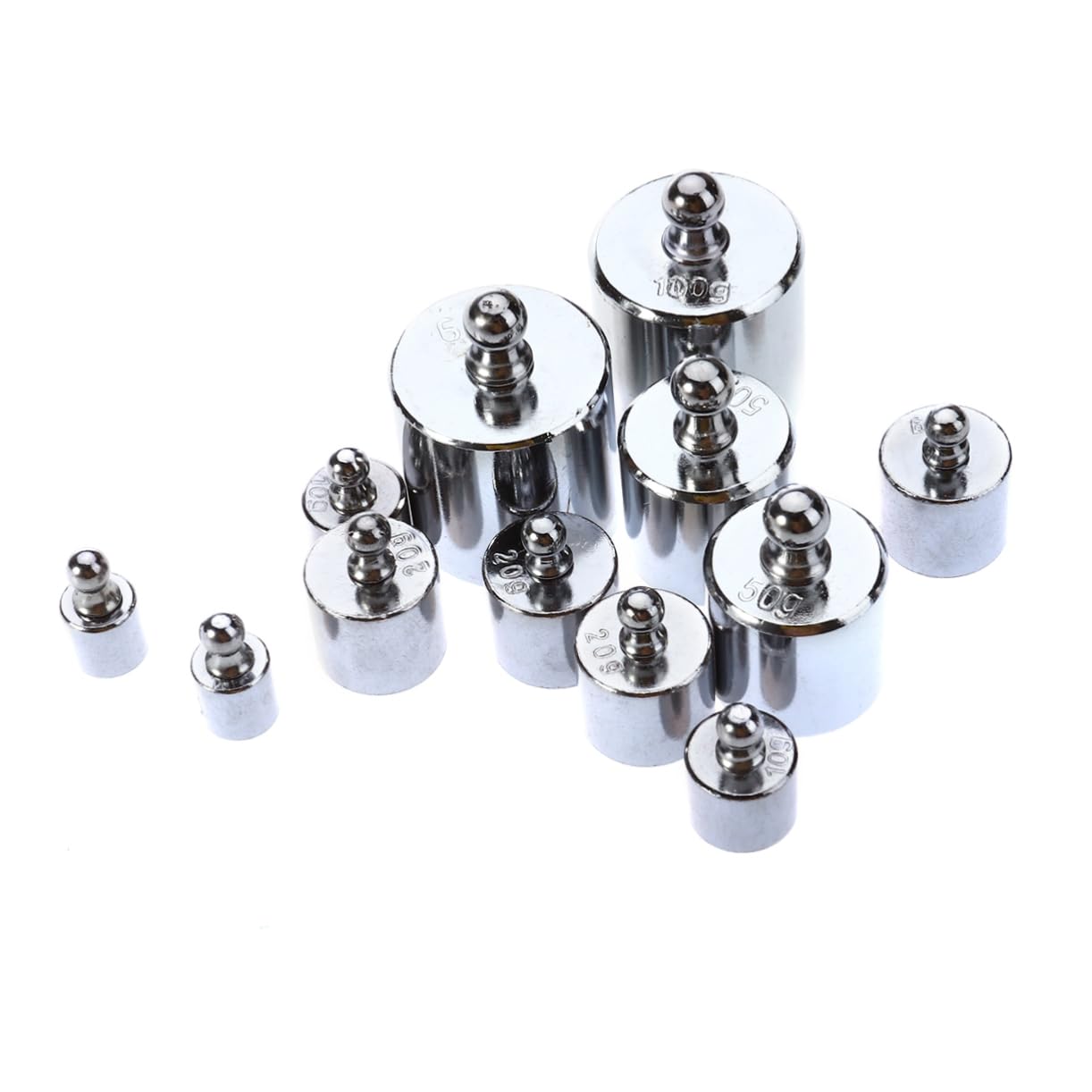 PLAFOPE Calibration Weights Balance Weights for Accurate Scale Calibration Includes Tweezers for Convenient Use for Laboratory and Educational Applications