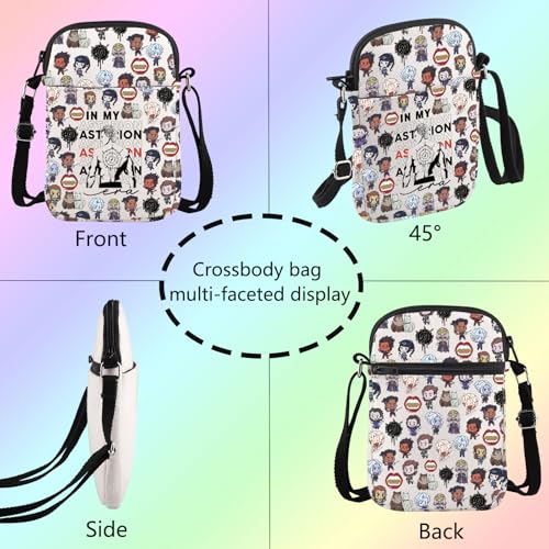 BG3 Crossbody Bag Astarion Game Messenger Bag Astarion Shoulder Bag DND Game Gift Astarion High Elf Messenger Bag3