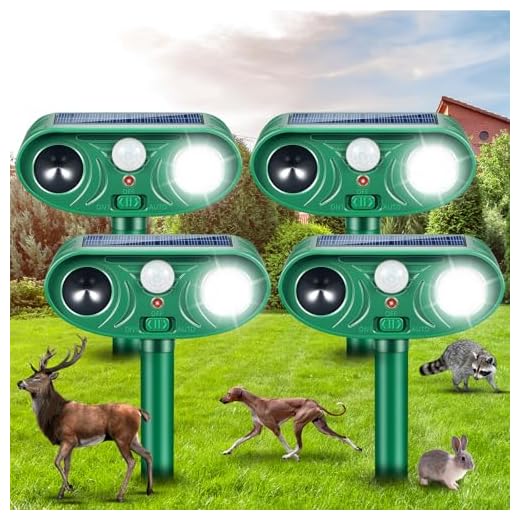 Solar Ultrasonic Animal Repellent Devices