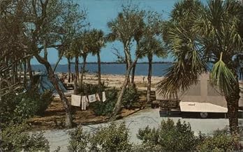 The Campers Area at Fort DeSoto Park has the Most Modern Facilities for the Tent Camping Enthusiast Original Antique Postcard