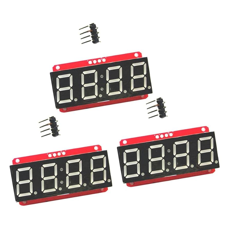 Amazon.co.jp: B Baosity Arduino用4桁7セグメント0.56インチLED
