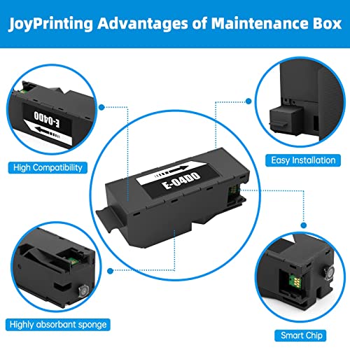 JoyPrinting Compatible 04D0 T04D0 C13T04D000 Ink Maintenance Box Replacement for Epson ET-7700 ET-7750 L7188 Maintenance Box (2-Pack) - Image 3