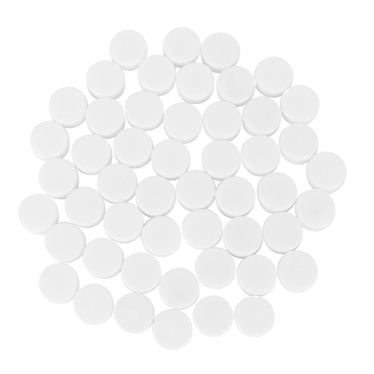 ORFOFE 50pcs Ringing Accessories Rattle Insert Rattles Sensory Babies Squeakers Replacement Noise Maker Insert Pet Squeakers Newborn White