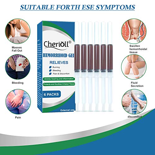 Hemorrhoid Ointment, Hemorrhoid & Fissure Gel, Hämorrhoiden Creme, Hämorrhoiden Behandlung, zur Linderung von Juckreiz… – Bild 3