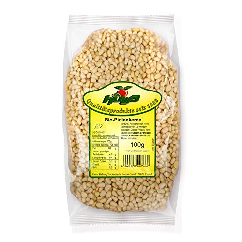 HOWA Zedernkerne 1000 g in Bio-Qualität sibirische Pinienkerne von der Zirbelkiefer aus Wildsammlung Ideal zum Kochen Backen oder als gesunder Snack naturbelassen ohne Zusätze