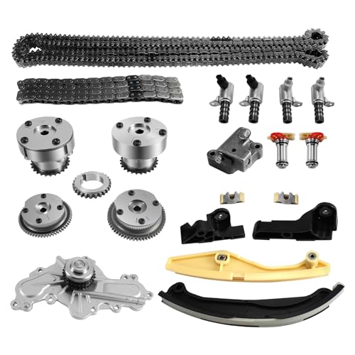 Kit de distribution par chaîne DM90738 avec pompe à eau de remplacement pour Transit 3.5L - 7