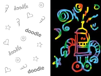 Hardcover-spiral Scratch and Sketch: A Cool Art Activity Book! (Scratch & Sketch) Book